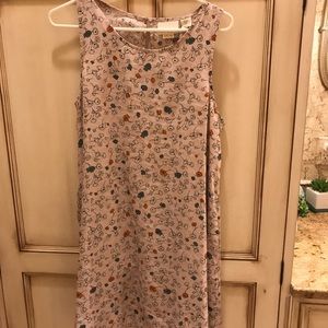 Cynthia Rowley lavender paisley linen dress NWOT
